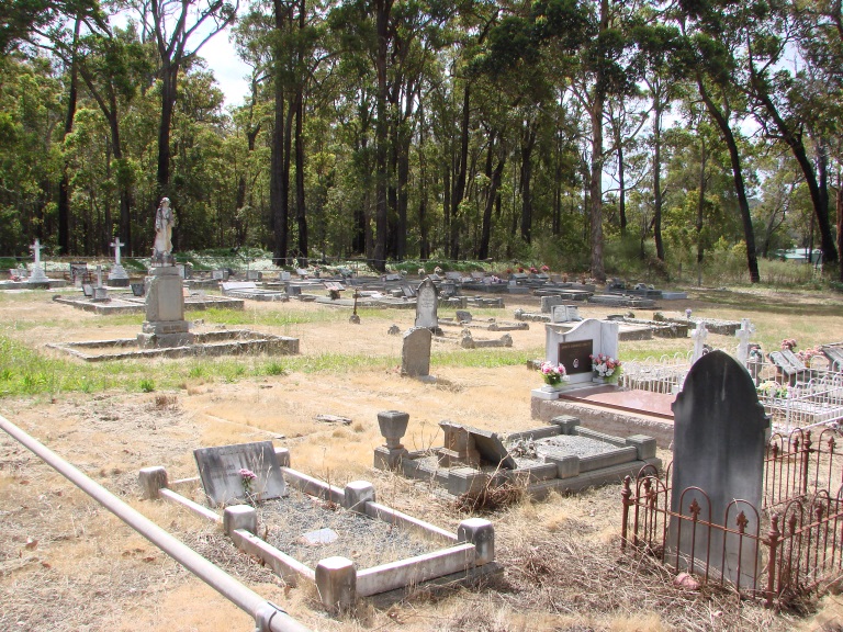 graves at balbarrup cemetery