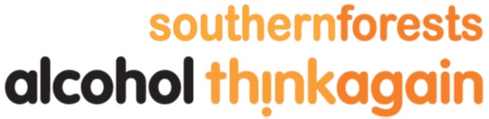 southern forests alcohol think again logo