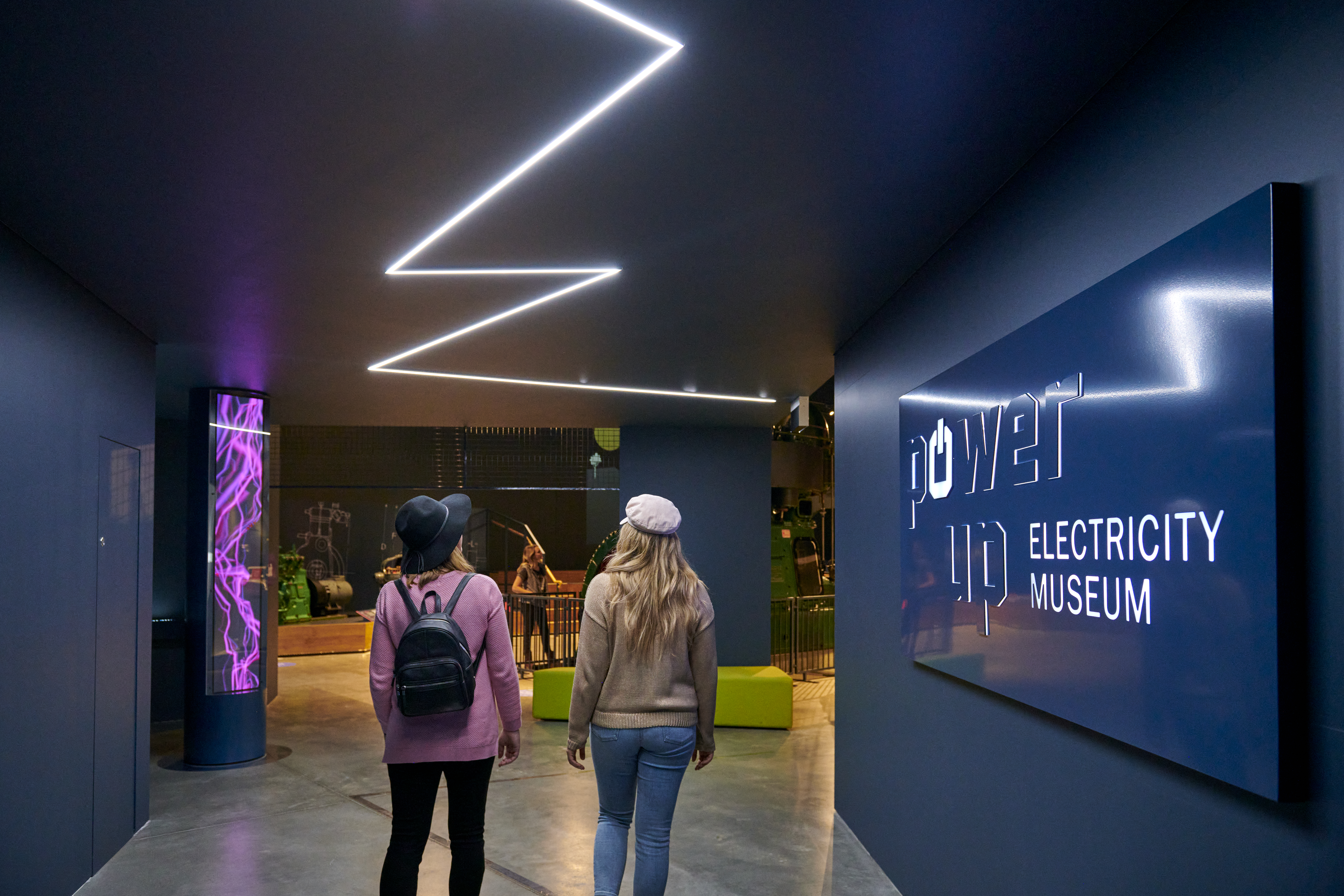 Power up Electricity Museum entry.