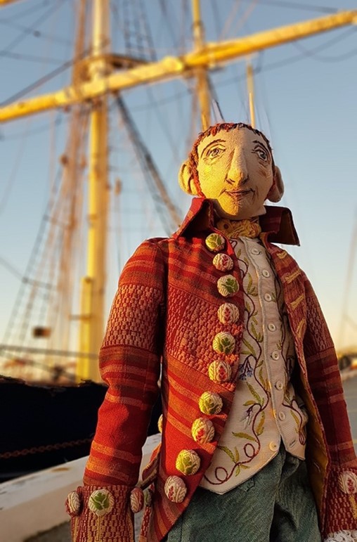 Art image of The Botanist at Fremantle Port 2019 by Susie Vickery.